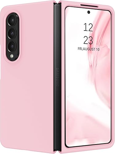 Miniatura 9 de BENTOBEN Funda para Galaxy Z Fold 4, silicona gel goma parachoques delgado duro PC delgada funda protectora a prueba de golpes para Samsung Galaxy Z