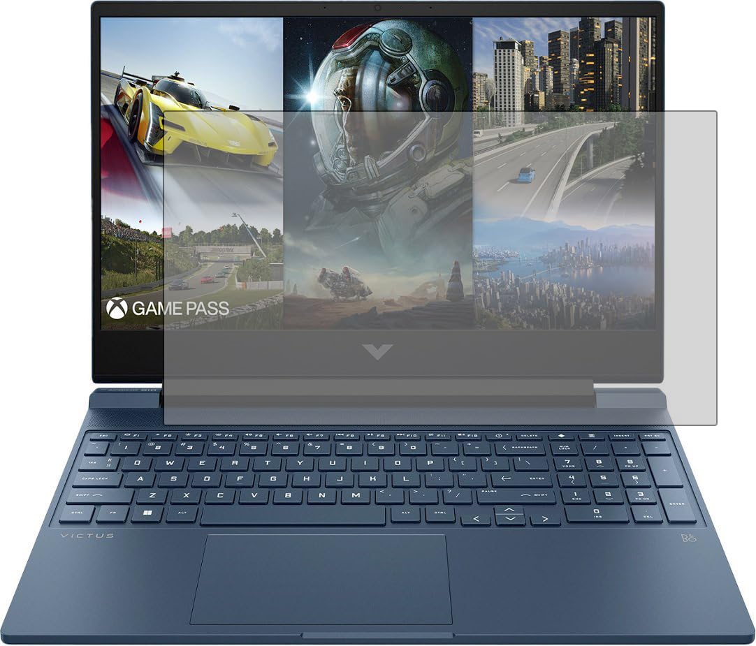 Screen Protector (Set of 2) for HP Victus 15.6" Gaming Laptop 15-fa1093dx Anti Glare Anti Scratch