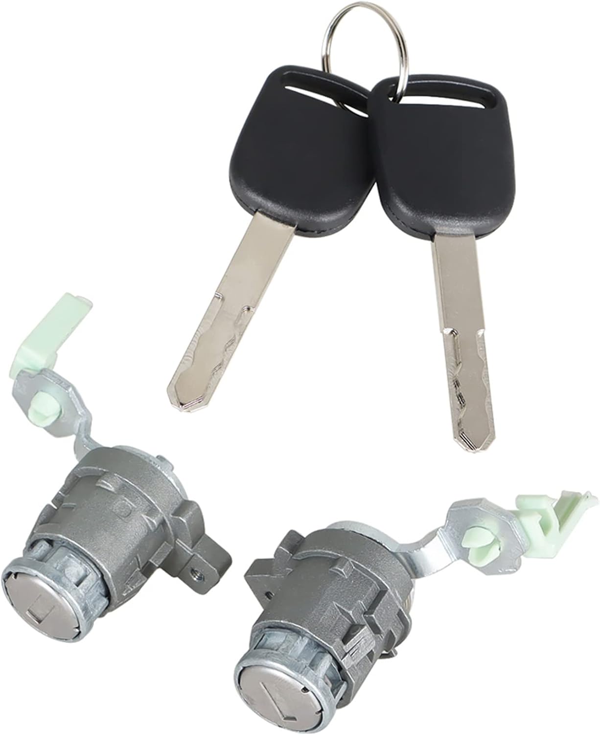 Silscvtt Door Lock Cylinder Replacement for Honda Accord 72146-S73-003 | Replacement for Civic 2001-2005 Odyssey 1999-2004 72145-S73-003, with 2 Keys