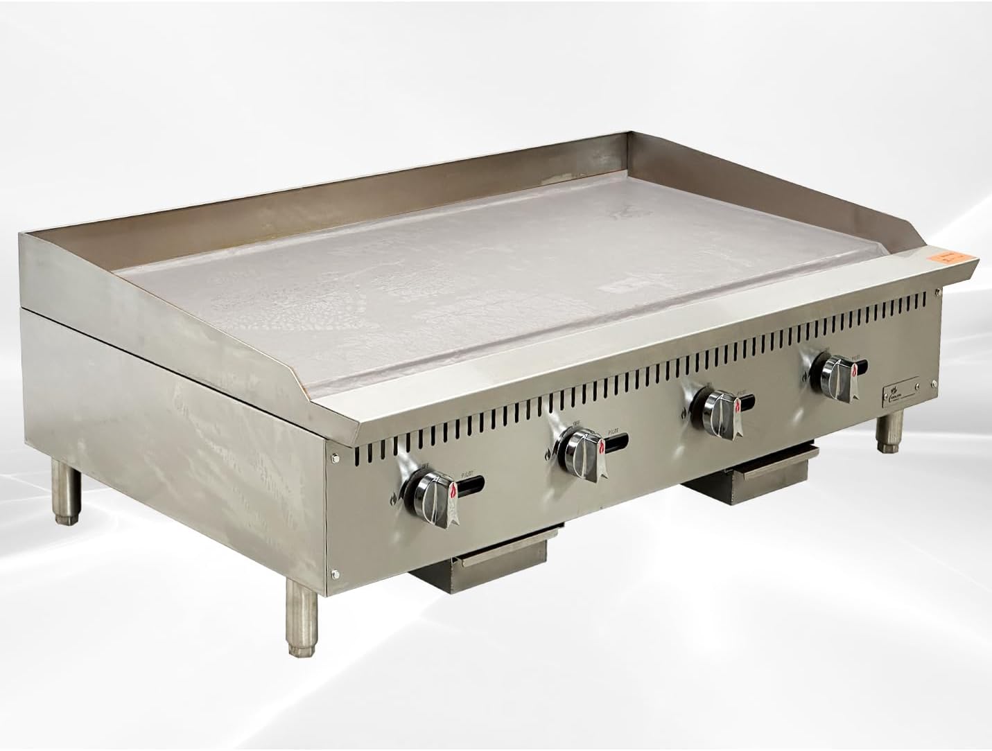 Commercial Griddle Manual 48" Countertop Natural Gas - 120000 BTU ETL CD-MG48
