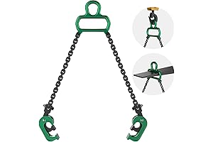 Chain Drum Lifter - Lift 2,200 lbs Drum with Enhanced Cranes