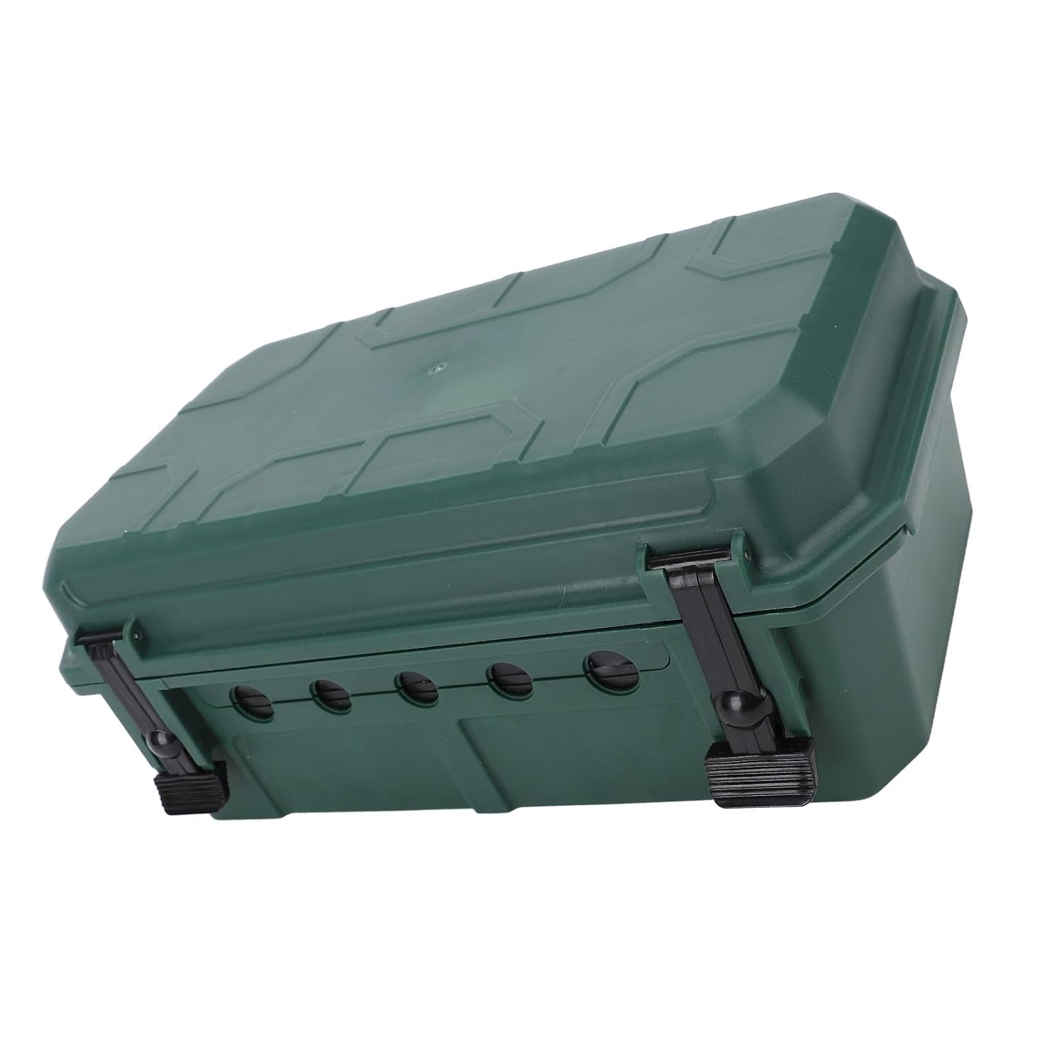 Zunate Outdoor Electrical Connection Box, IP54 Water Large Capacity Extension Cord Box for Garden Tools, Holiday Lighting, and More (Green)