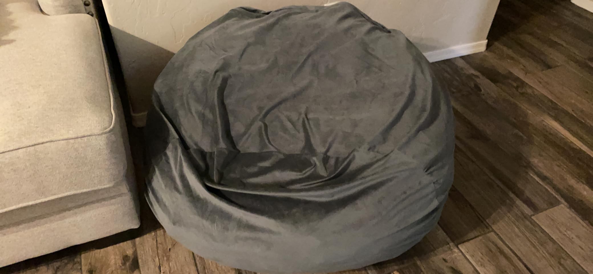 Bean Bag Chairs for Adults - Memory Foam Furniture BeanBag Chair - Kids/Teens Sofa with Soft Micro Fiber Cover photo review