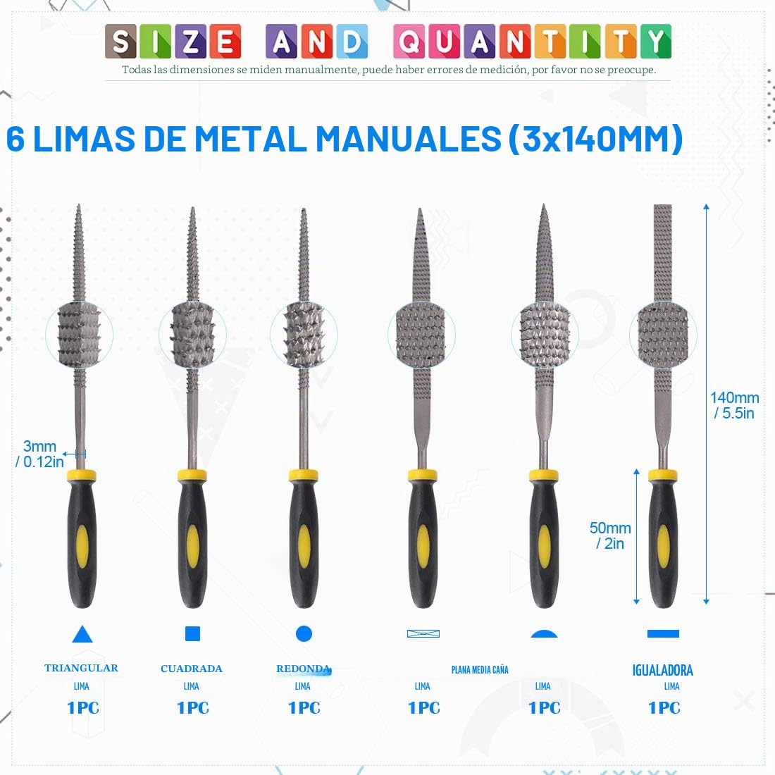 GLARKS Juego de 12 escofinas de madera surtidas que incluye cepillo y caja de almacenamiento con 4 papeles de lija para fijar joyeros, tallados de madera de diamante, manualidades