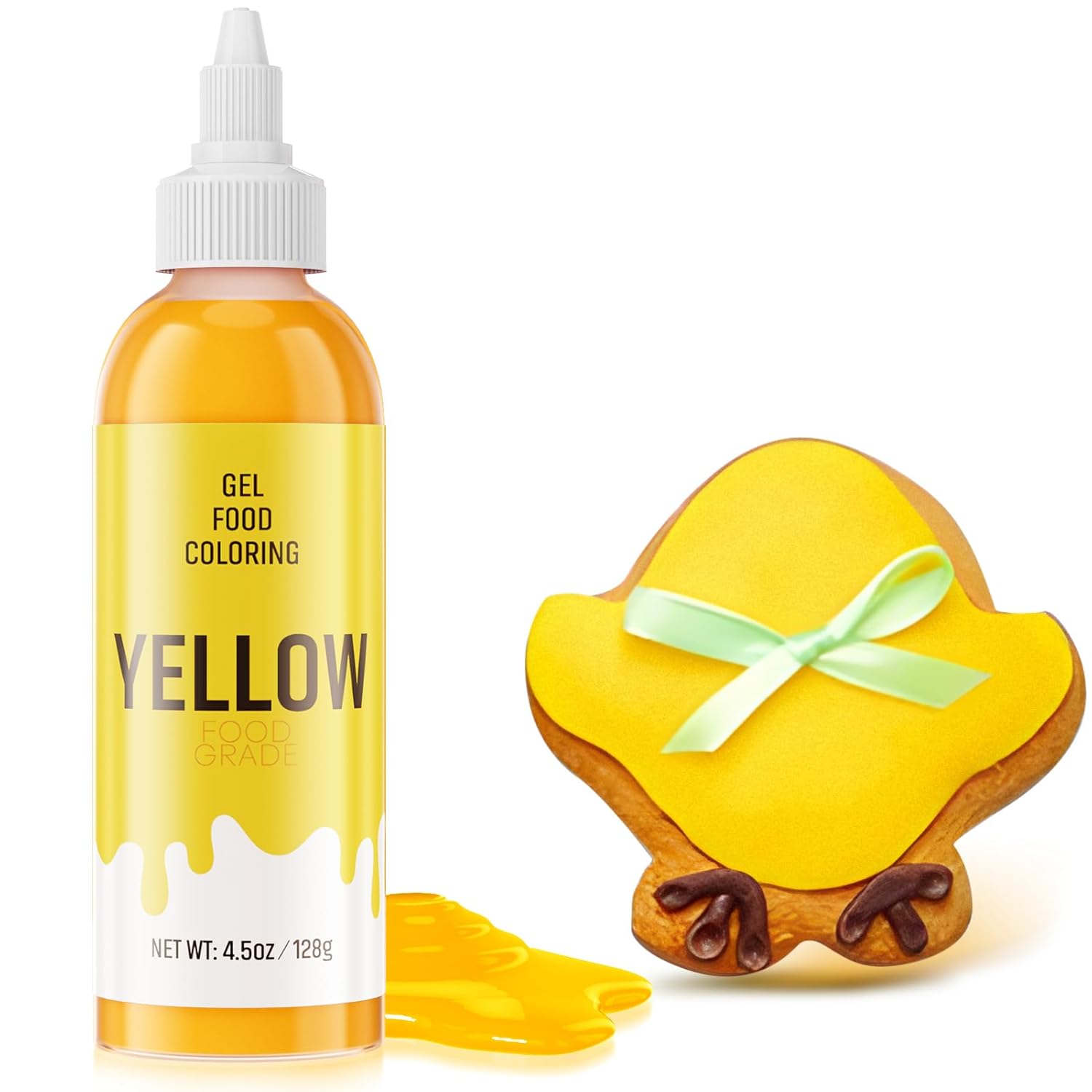 Food Coloring Gel for Baking, 128g Cake Food Coloring