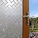 Produktbild Homeway Fensterfolie mit Sichtschutz, elektrostatisch, matt, PVC-Folie, Nicht haftend, Dekofolie, 3D, Anti-UV, Hitze, für Haus, Büro, Küche (quadratisch, Blickdicht)