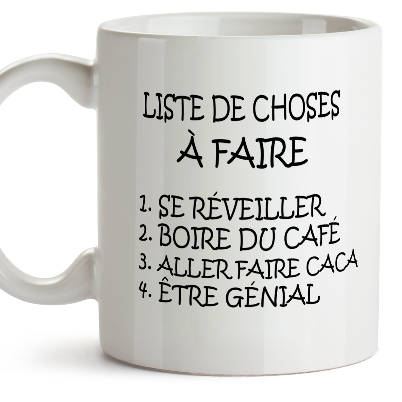 Tasse à Café Avec Phrases Motivantes Et Originales. Tasse