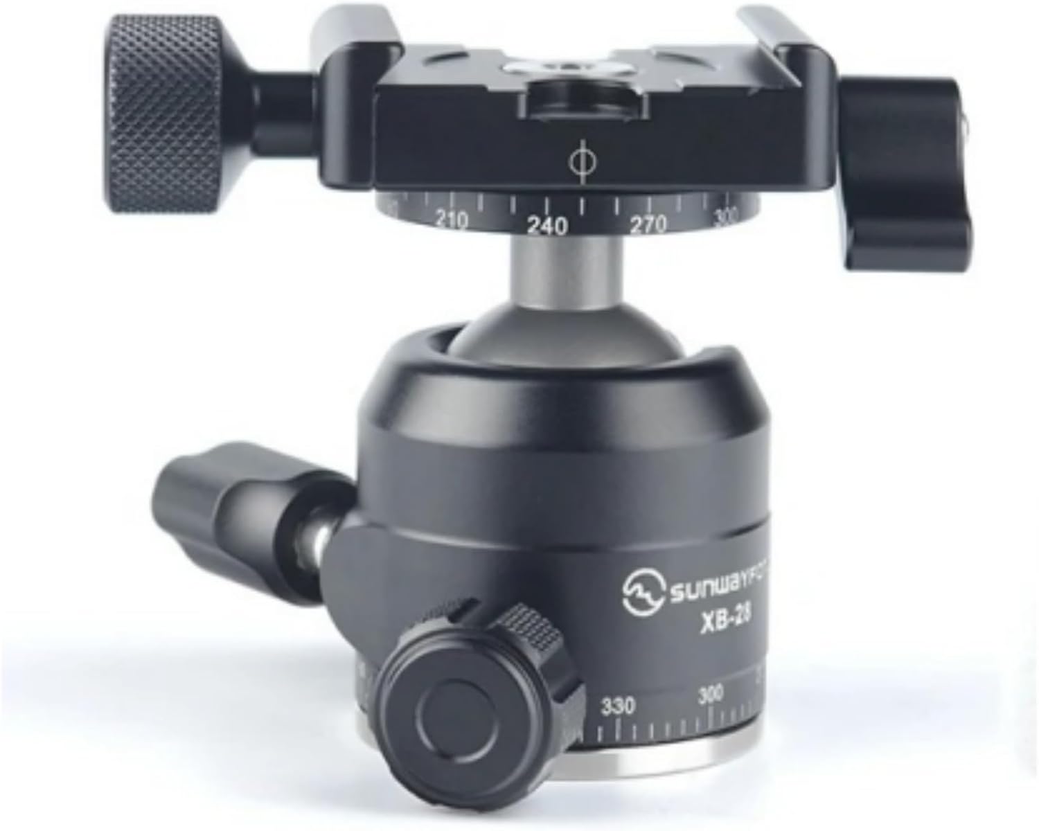 Tripod Ball Head Mini 360° Dual-Panoramic Ballheads with QR Plate