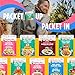 Chicken of the Sea Alaskan Pink Salmon in Water with Everything Bagel Seasoning, 2.5 Ounce Salmon Packet, 6-Count – High Protein Skinless, Boneless Wild Caught Salmon – Nutritious Ready to Eat Meals