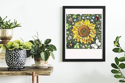 Miniatura 2 de GemZono Paquete de 6 kits de pintura de diamantes para adultos en liquidación de bricolaje 5D pintura de diamante con diamantes redondos, kit de