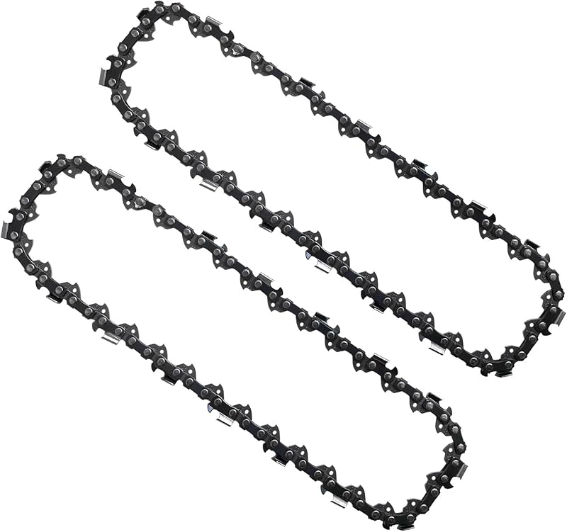 2PC 8 Inch Pole Saw Chain for Dewalt DCPS620B DCPS620M1 Chainsaw, 8" Replacement Chain for Dewalt DCCS623B DCCS623L1