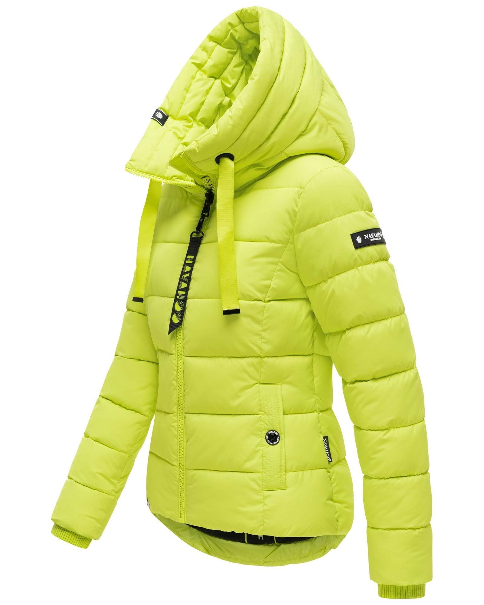Navahoo Chaqueta acolchada de invierno para mujer, cuello alto, forro B930