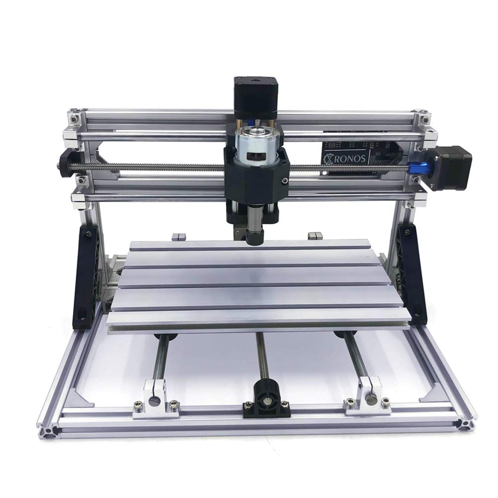 Grabador 2 En 1 De 5500 MW CNC 3018 Grbl Control De Máquina De Grabado, Fresadora De Tallado De PCB De 3 Ejes, Kit De Enrutador CNC con Controlador Fuera De Línea Y Varilla De Extensión Er11 Y 5 Mm