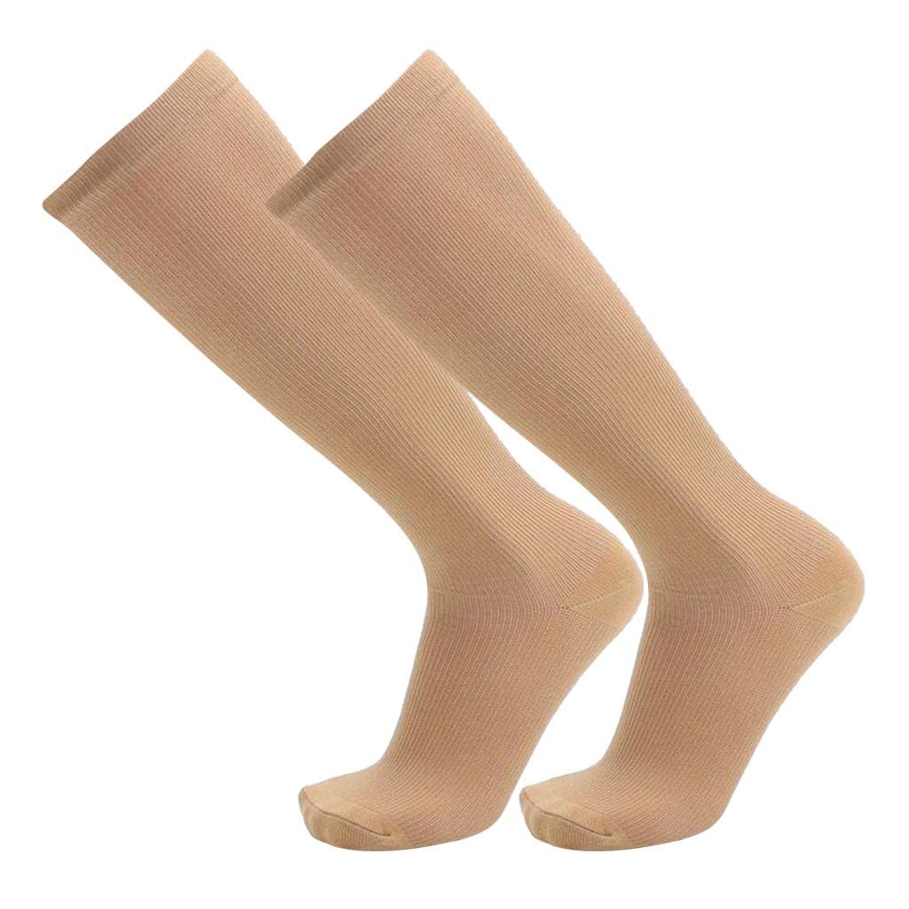 Running Medical Compression Socks Calf Support Stockings Skin S-M-image-28
