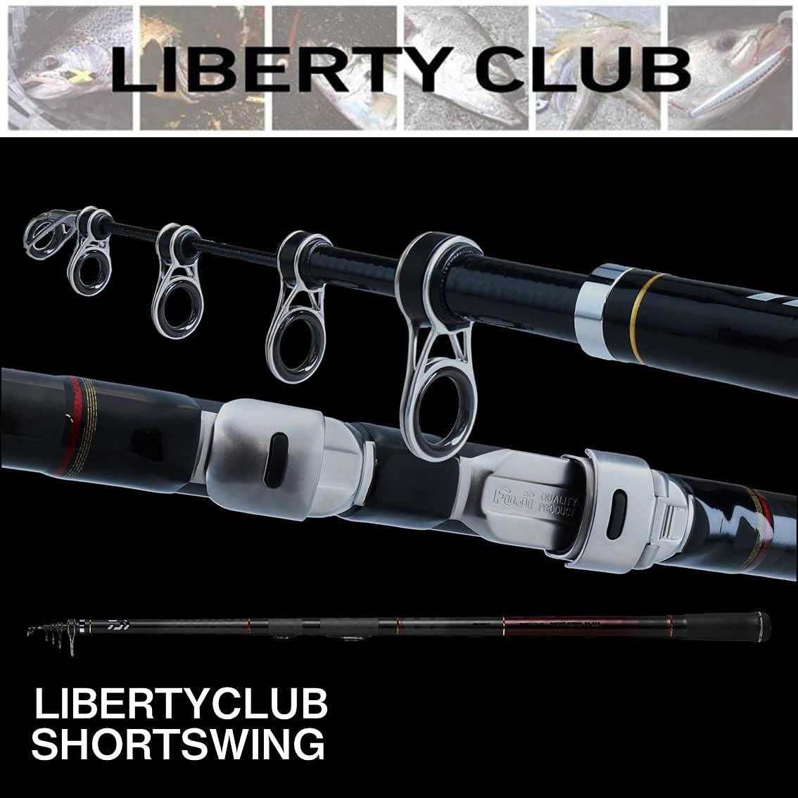 ロッド DAIWA LIBERTY CLUB SHORT SWING 15-300 Daiwa Liberty Club Short Swing Rod No. 20-240 N : Amazon.ca