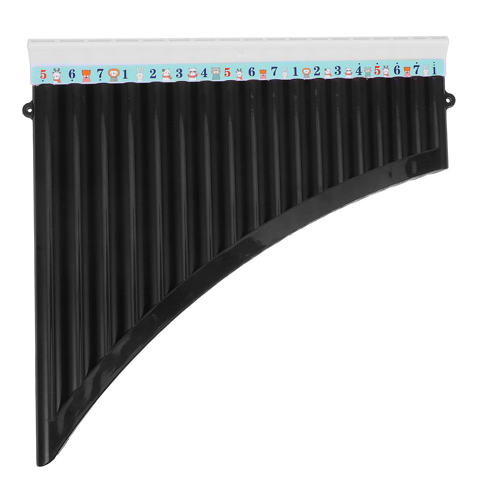 Panflöte 18 Rohre in C-dur für Anfänger, Leichtes Musikinstrument