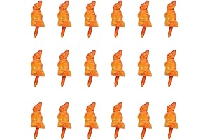 50PCS Xmas Nose Making Set Plastic Christmas Snowman Nose Fake Carrots Nose