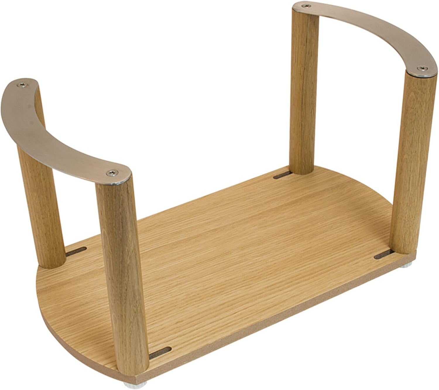 Brixwell QHGG-001 Plate Holder for Fineline Base Plate Birch, Steel, Elegant Design