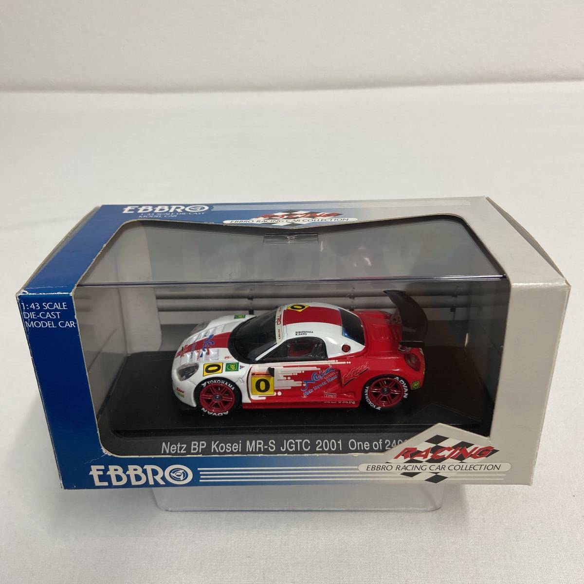 Netz TOYOTA車 限定ミニカー非売品 Amazon | EBBRO 1/43 Netz BP Kosei MR-S JGTC 2001年 #0 Spirit