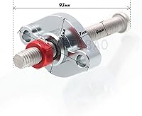Vista 4 de KETABAO Tensor de cadena de leva manual ajustable CCT compatible con YZF R1 1000 1999-2003 2000 2001 2002 (titanio)
