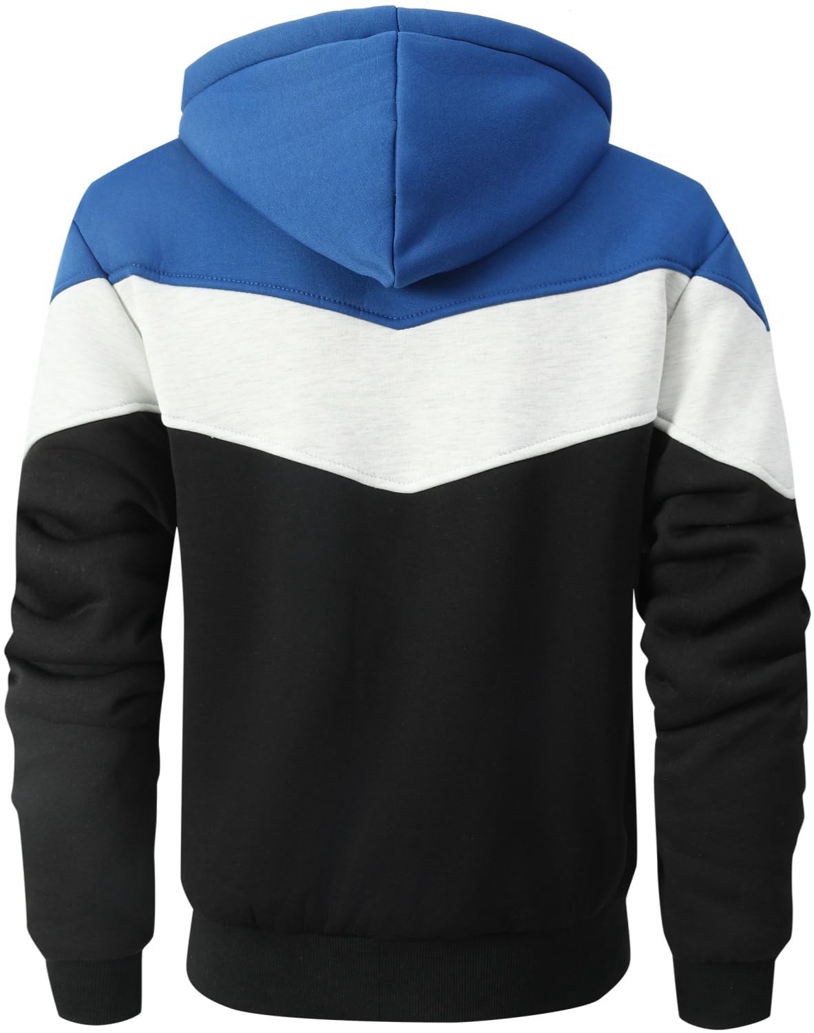 LEZUAN Felpa con Cappuccio Uomo Vello Foderato, Hoodie con Cerniera Integrale, Cappotto con Cappuccio di Spessore, Giacca con Cappuccio Inverno Caldo