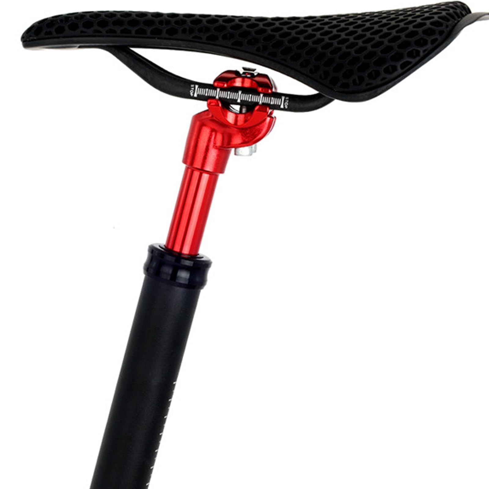 Amortisseurs Tige de Selle en Alliage d ' Aluminium Tige de Selle de vélo ajusté Ressort hélicoïdal Amortisseur Tube de Selle Accessoires de vélo Shock Absorbers Bicycles Post