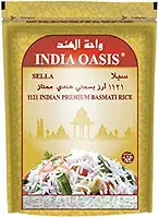 Arroz Basmati Indiano Parboilizado Premium 1kg