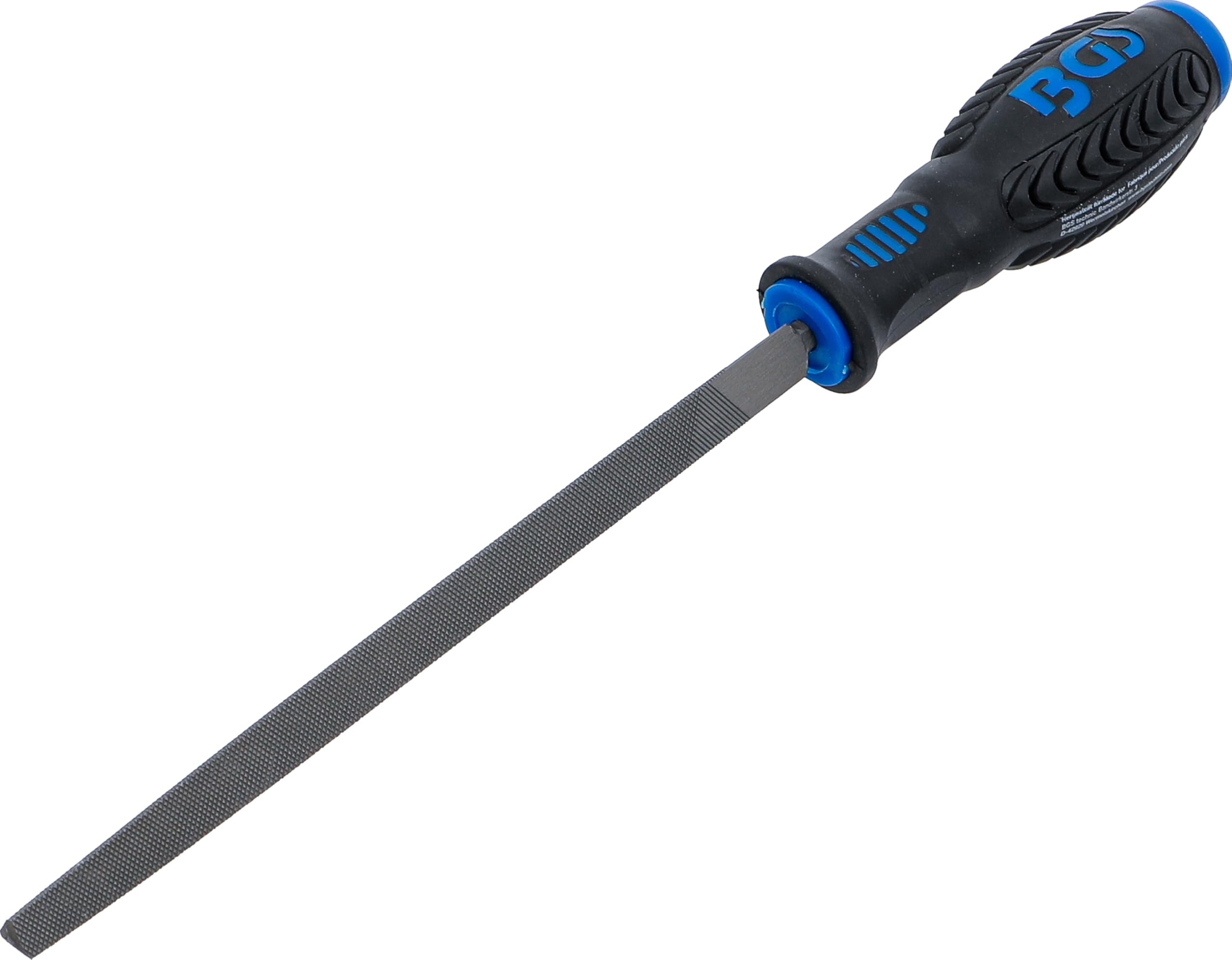 Bgs Schwarz 6562 | Machinist's File | Triangular | 1St Cut | 200 Mm