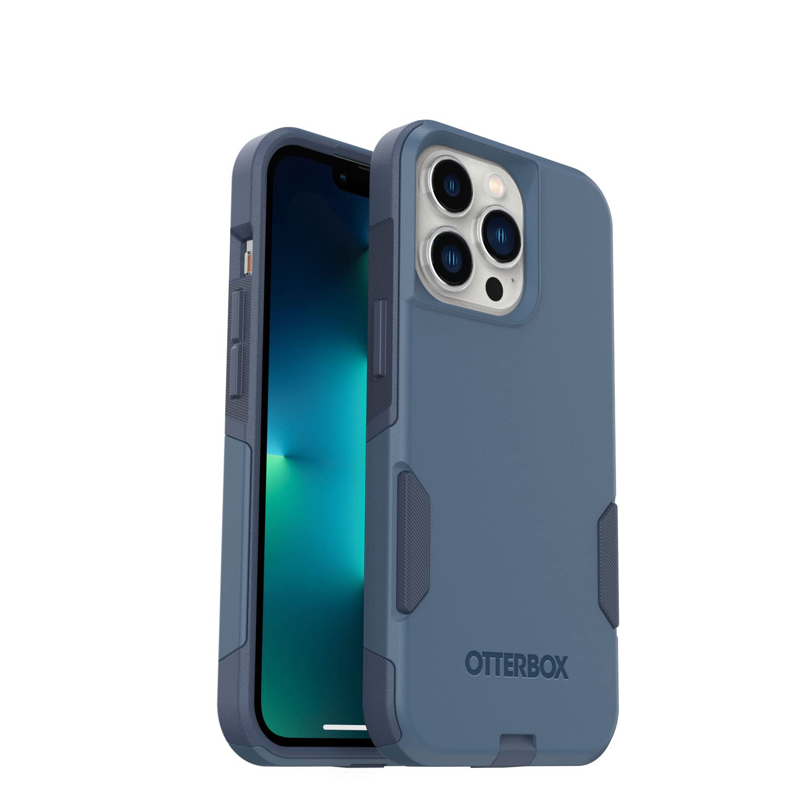 OtterBoxiPhone 13 Pro (ONLY) Commuter Series Case - ROCK SKIP WAY, slim & tough, pocket-friendly, with port protection