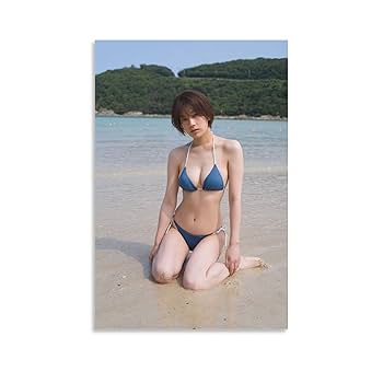 【週末セール】佐藤美希 灰色ビキニ 手挙げ 等身大ポスター Amazon.co.jp: 佐藤 美希HD写真ポスター25 キャンバスアート