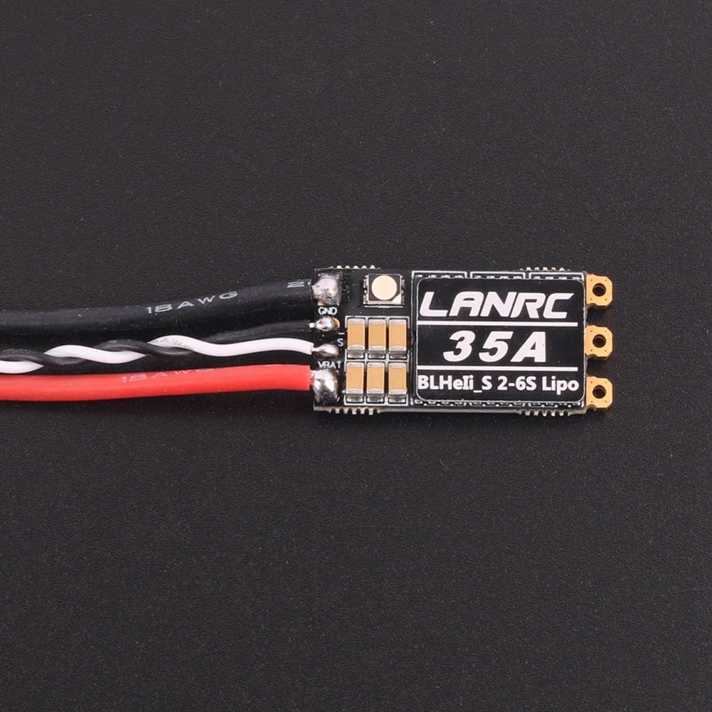 BLHeli S 2-6S Lipo 45A ESC Spazzole LED RGB Programmabile Integrato D-Shot 150/300/600 ONESHOT125 per Accessori di Ricambio Drone RC FPV