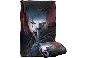 IT (2017) Pennywise Blanket, Shhhh, Super Soft Throw Blanket