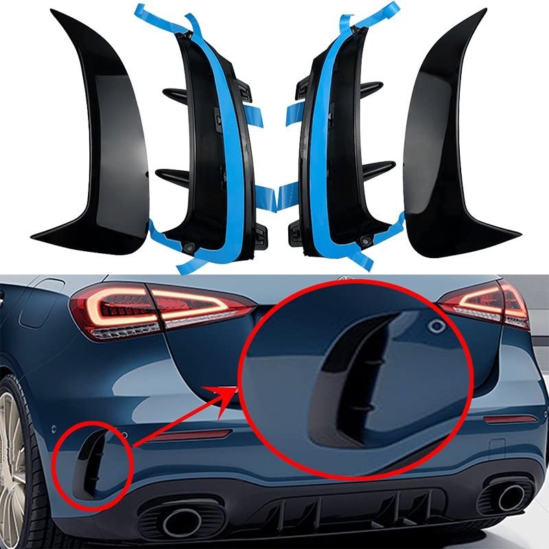 Frontspoiler Für Mercedes A-Klasse W177 - Glossy Black Canards