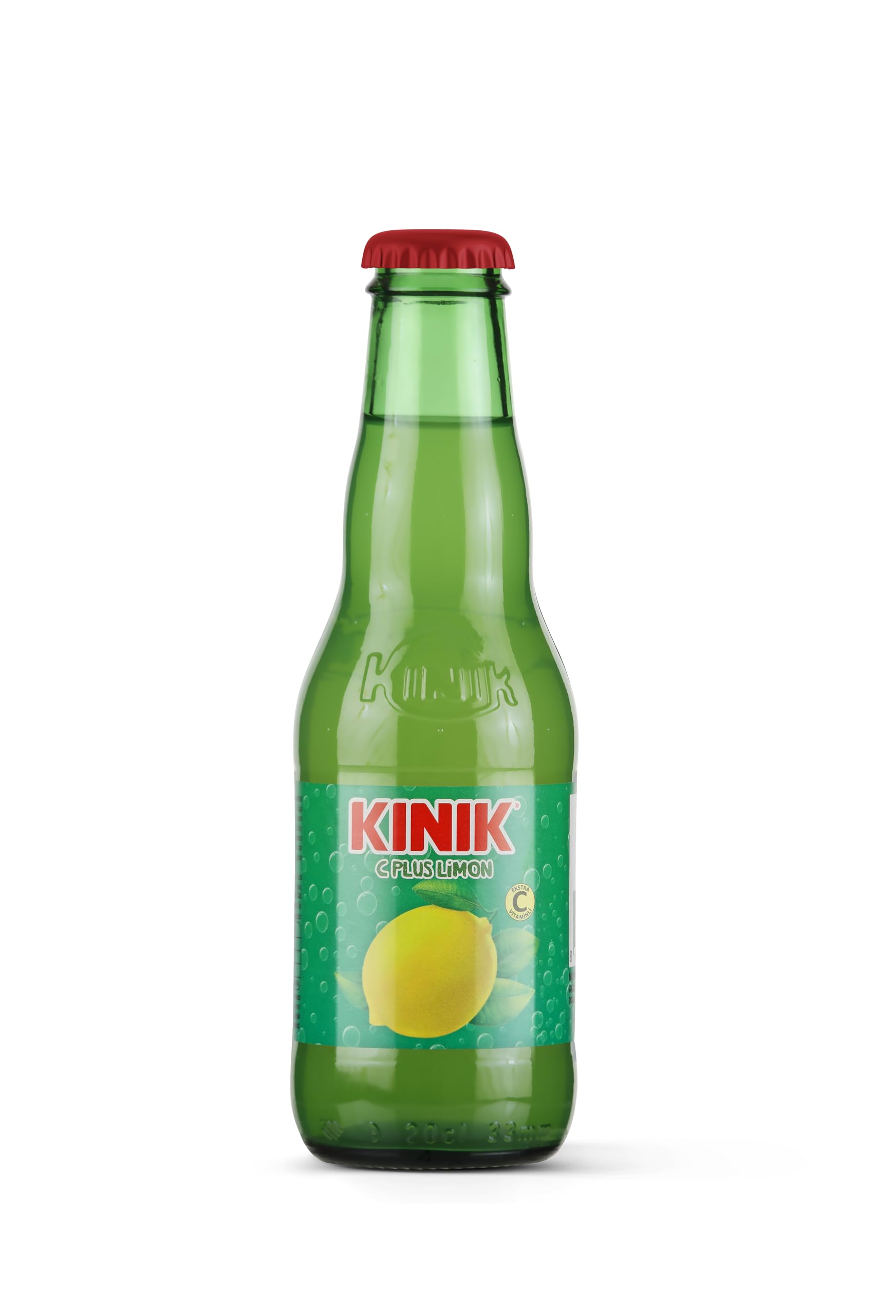 Kınık C Plus Limon Aromalı Doğal Zengin Mineralli Gazlı İçecek 200ml