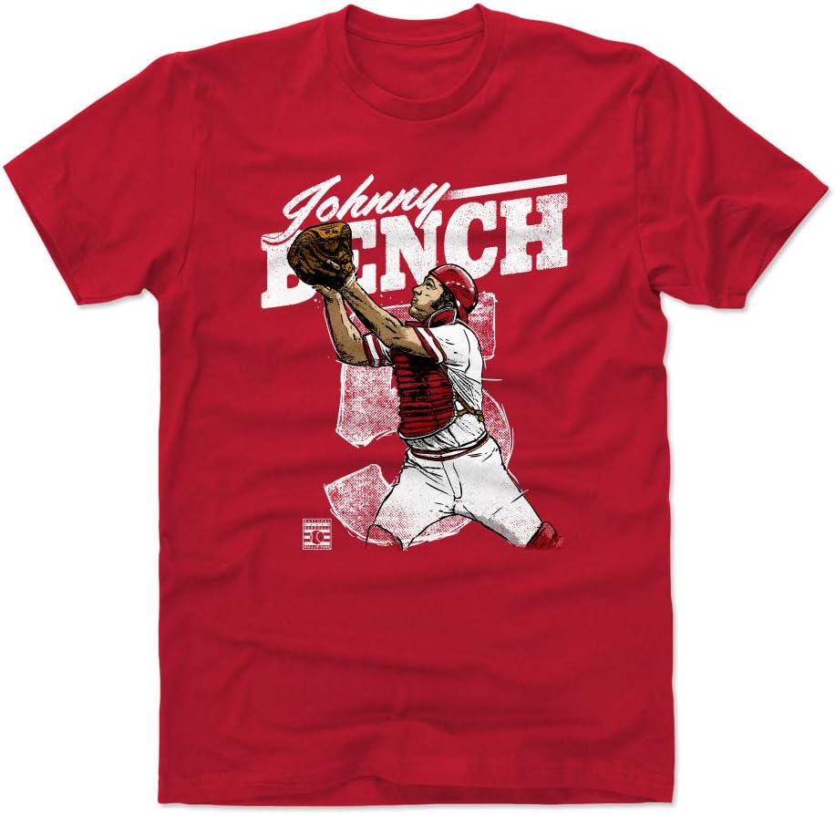 500 LEVEL Johnny Bench Shirt - Johnny Bench Retro