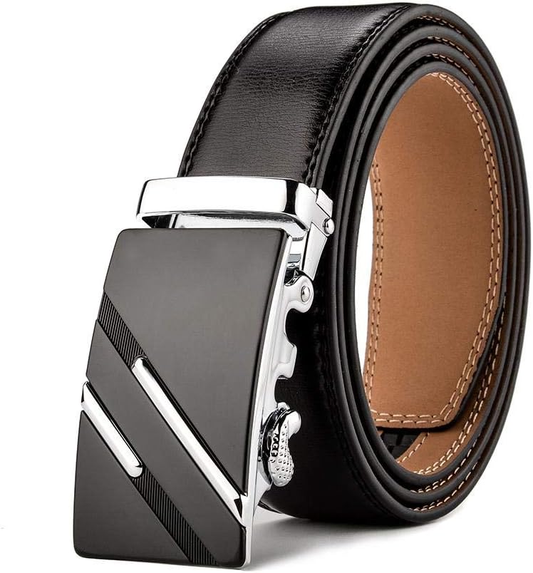 Black Leather Belt For Men