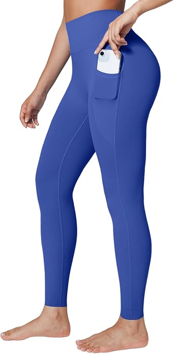 BRXL Leggings No Front Seam High Waist Tummy Control Yoga Pants for Women with Pockets BrxlZero Workout Leggings 25"