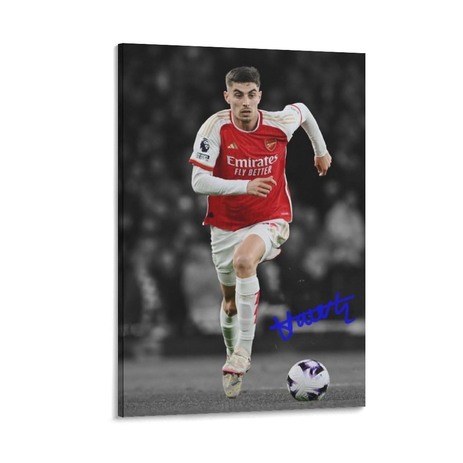 Fcoin Frame-Style Kai Havertz Canvas Poster Print Photo Art Painting Canvas Poster Home Modern Decor Posters 20X30inch(50X75cm)