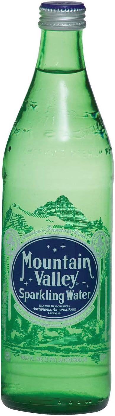 Mountain Valley Water, Water Sparkling, 16.9 Ounce