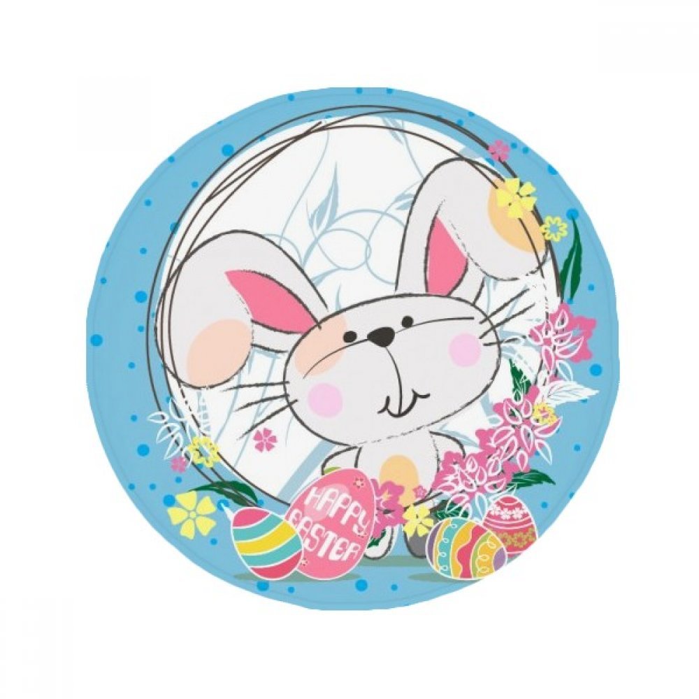 Tapis de cuisine antidérapant avec motif lapin de Pâques pour sécuriser et décorer votre entrée