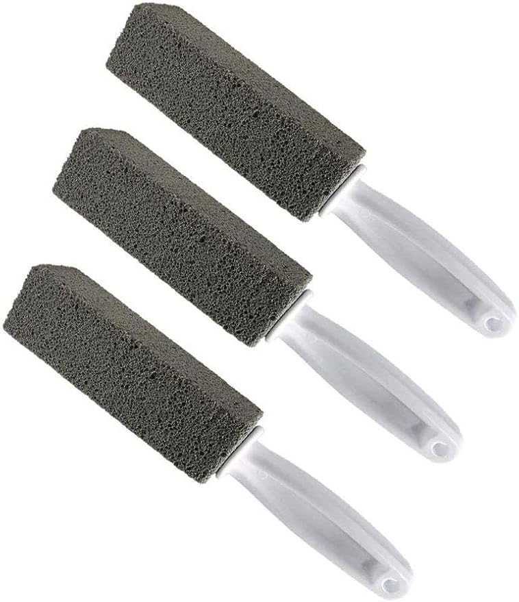Pumie Pumice Scouring Stick With HandleToilet Bowl Ring Remover [SET