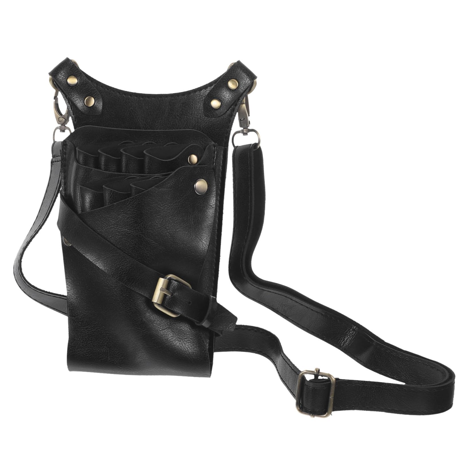 SOESFOUFU Hair Stylist Tools Fanny Pack Hairdressing Bag Shear Holder Barber Clipper Case Haircut Kit