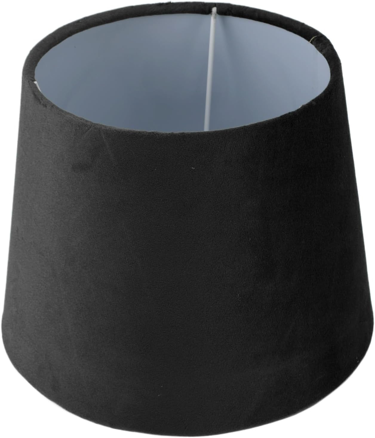 Small Lamp Shade Light Soft Touch Eye Care, Versatile Replacement, Easy to Install for Table Floor Lamps (Black)