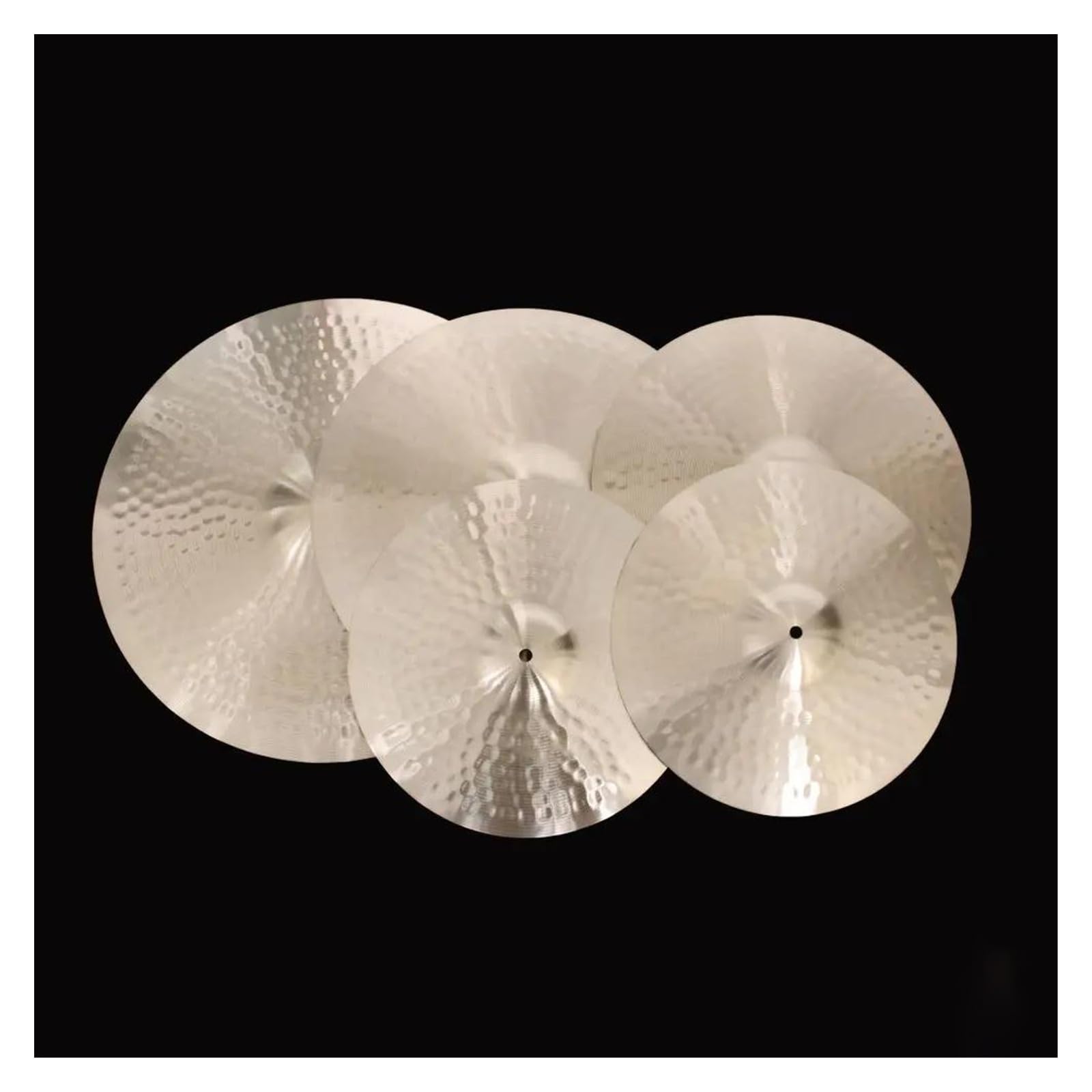 Professionelle Becken Handgefertigte Becken 5 Stück 14'' Hihat /16'' Crash /18'' Crash /20'' Ride Drum Set Becken