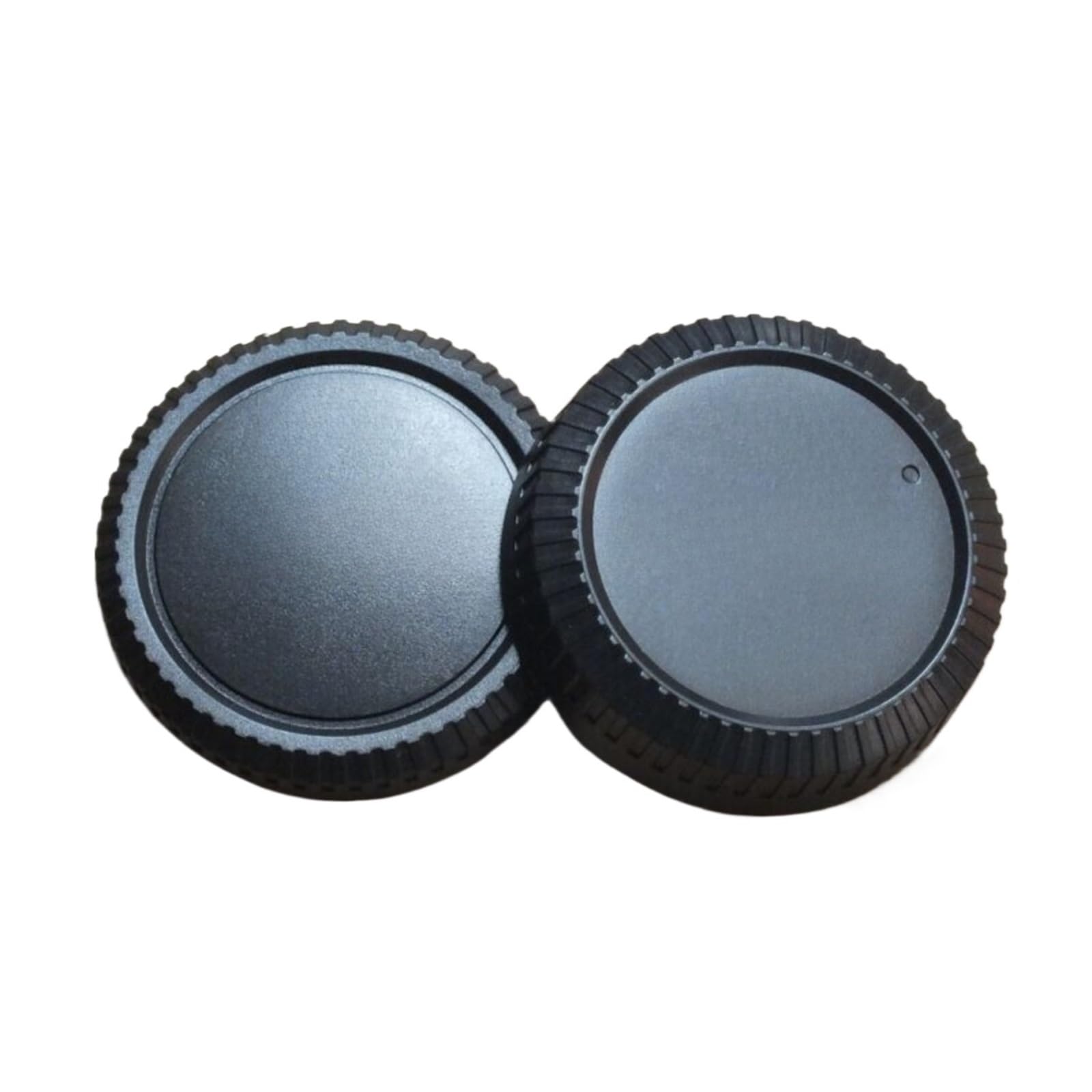 50 Gehäusedeckel & Objektivrückdeckel, kompatibel mit Fuji | Schwarze Kappen für Staubschutz und langfristige Aufbewahrung(Cap Set)