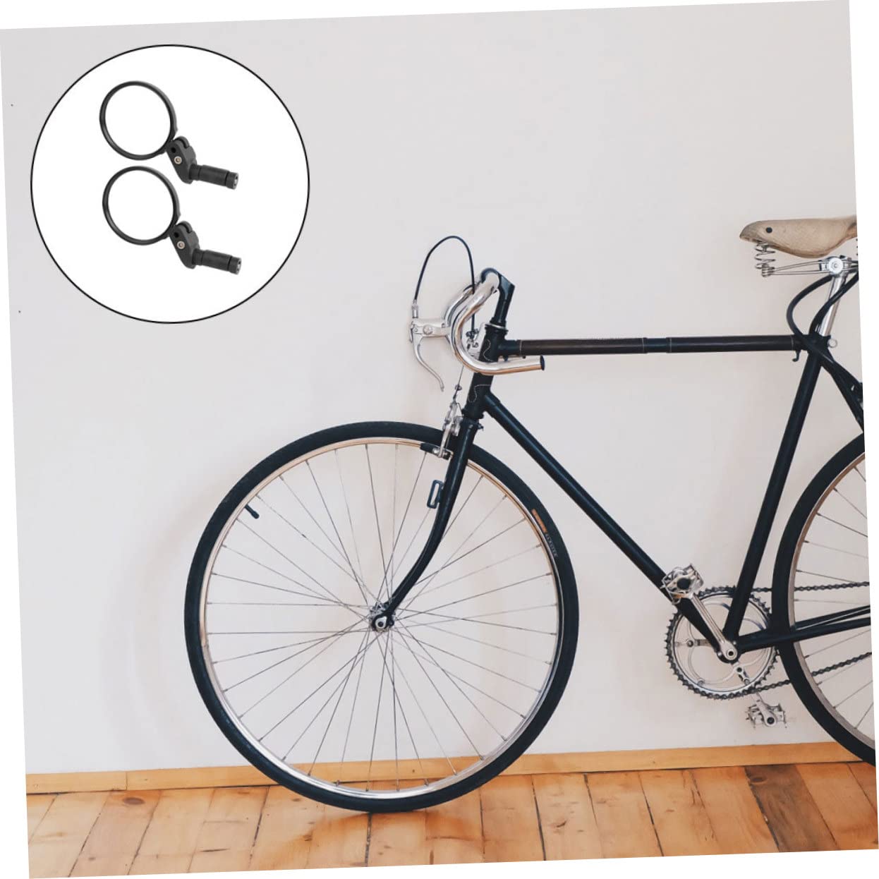 TOYANDONA 2 Ensembles Rétroviseurs De Guidon Réglables Pour Vélo De Convexes Pour Vélos De Montagne Installation Facile Outils Accessoire Pour Électrique Scooter 2 Pièces * 2