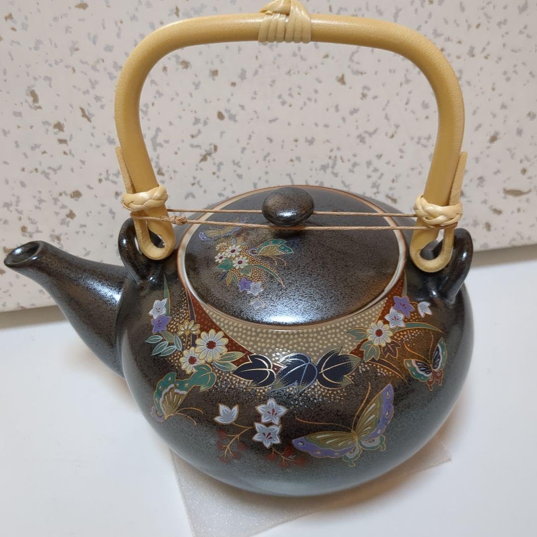 Amazon.co.jp: 蝶友禅 急須 湯呑 5客 茶托 5枚セット : ホーム＆キッチン
