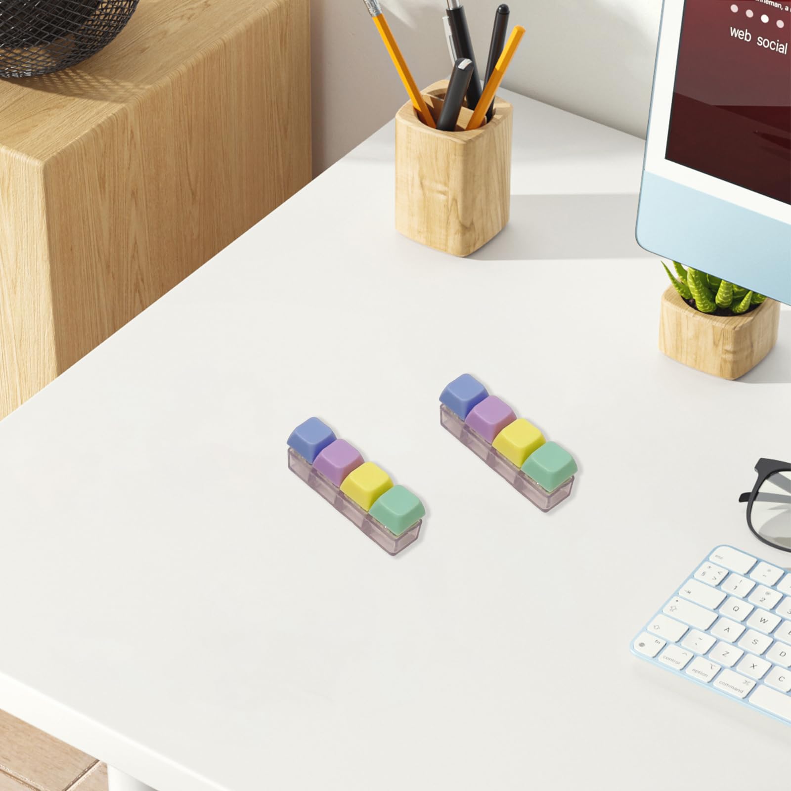 2 PCS Keyboard toy, Keyboard Keychain Toy, Keychain Toy - Image 3