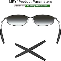 Vista 2 de Mryok Auriculares de repuesto para gafas de sol Oakley Whisker/Square Whisker/Juliet/Wiretap/Big Square Wire/A Wire - Opciones