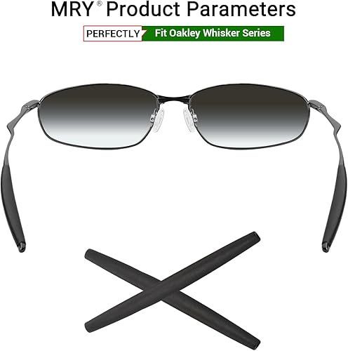 Miniatura 2 de Mryok Auriculares de repuesto para gafas de sol Oakley Whisker/Square Whisker/Juliet/Wiretap/Big Square Wire/A Wire - Opciones